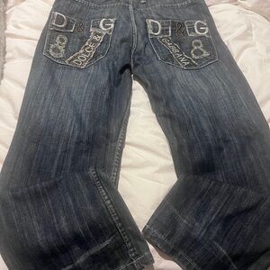 Dolce & Gabbana Distressed Denim Jeans men 32